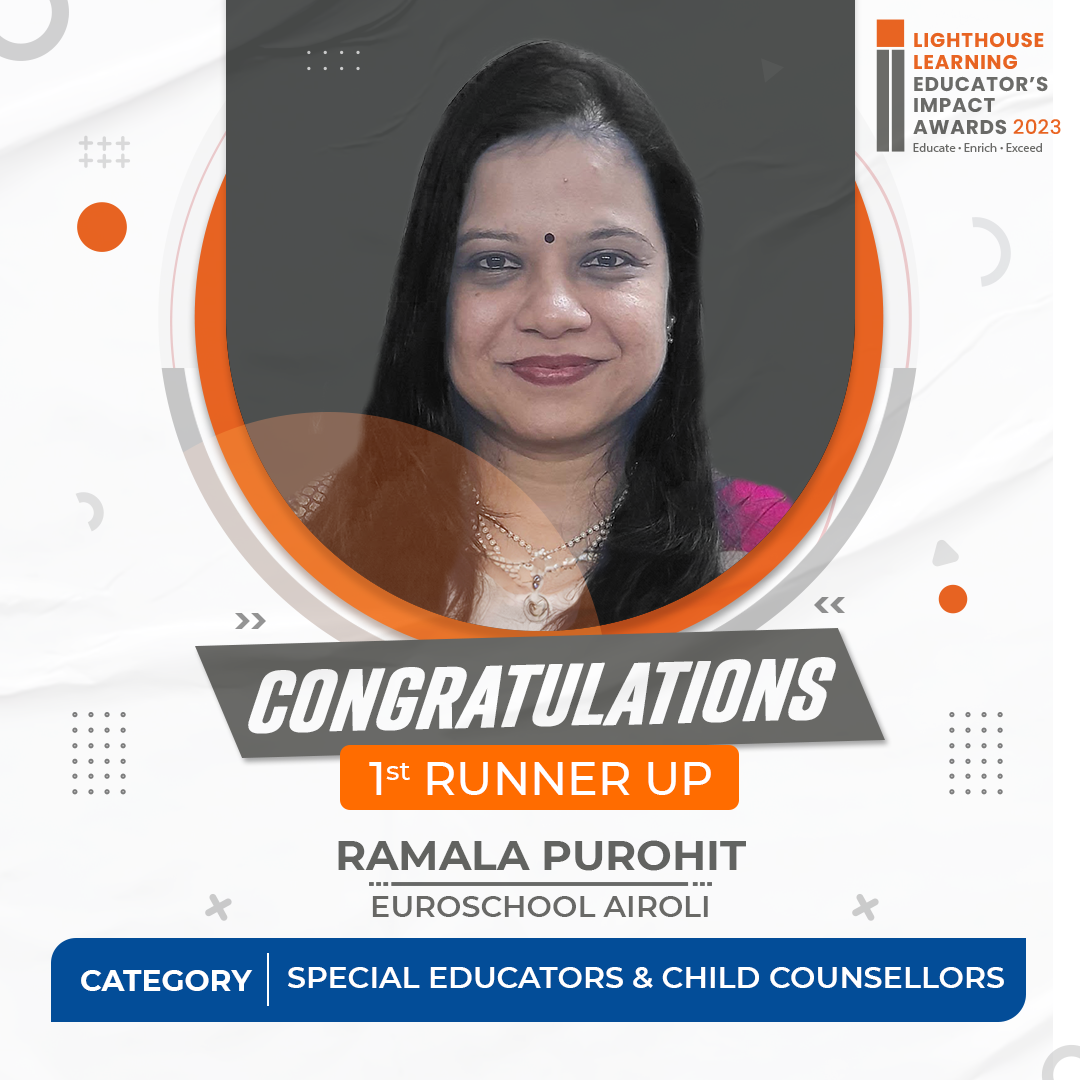 1st runner up - Ms Ramala Purohit