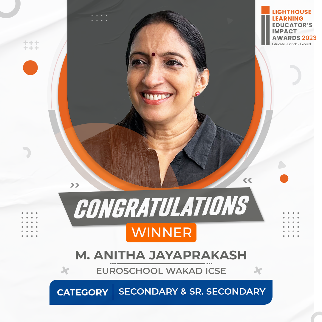 Winner - M. Anitha Jayaprakash